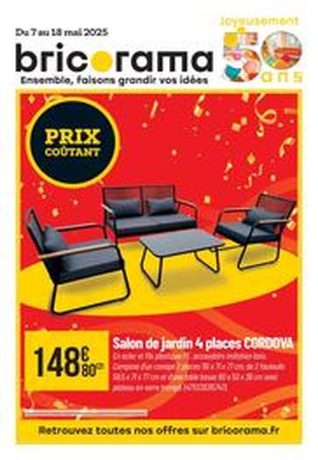 Catalogue Bricorama 07/05/2025 – 18/05/2025