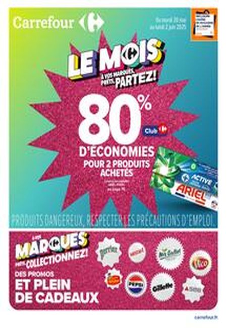 Catalogue Carrefour 20/05/2025 – 02/06/2025