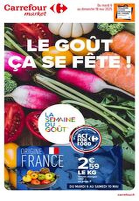 Catalogue Carrefour Market 06/05/2025 – 18/05/2025