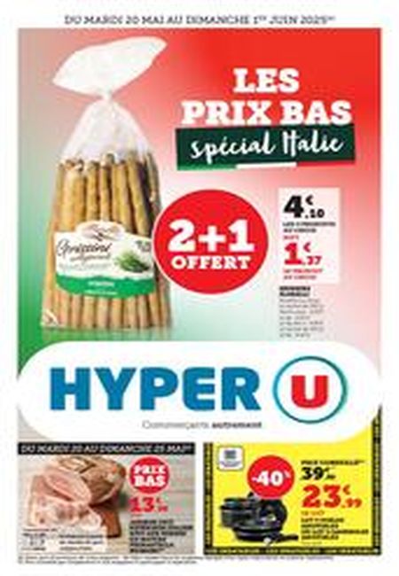 Catalogue Hyper U 20/05/2025 – 01/06/2025