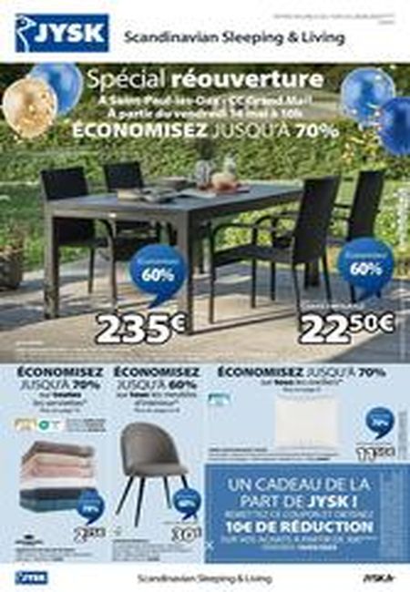 Catalogue JYSK 16/05/2025 – 26/06/2025