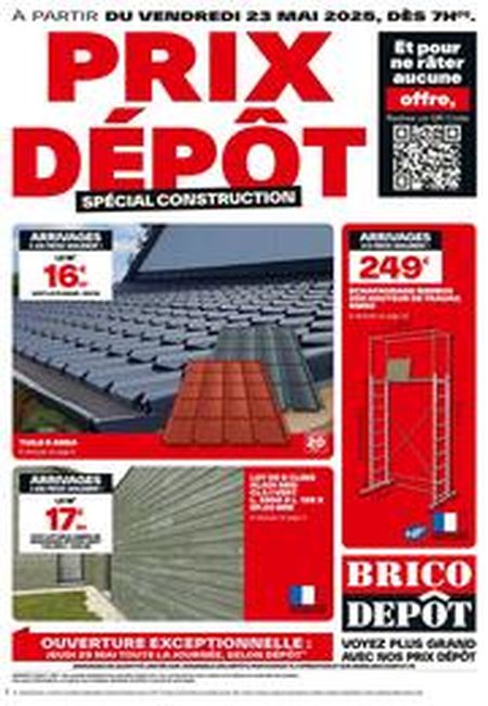 Catalogue Brico Dépôt 23/05/2025 – 05/06/2025