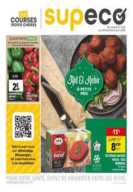 Catalogue Supeco 27/05/2025 – 08/06/2025