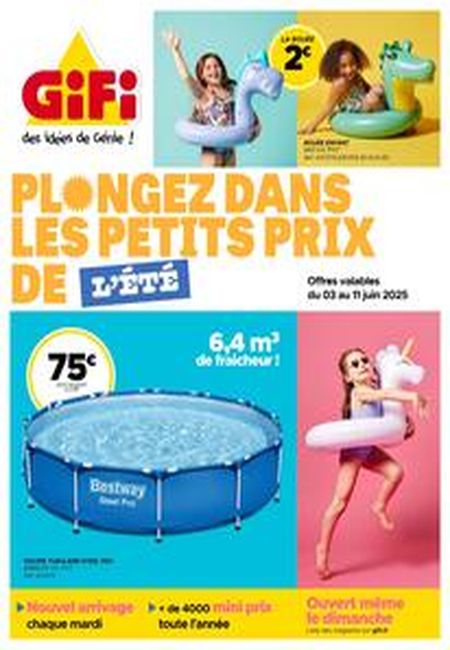 Catalogue Gifi 03/06/2025 – 11/06/2025