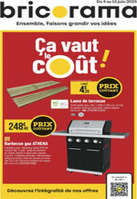 Catalogue Bricorama 04/06/2025 – 15/06/2025