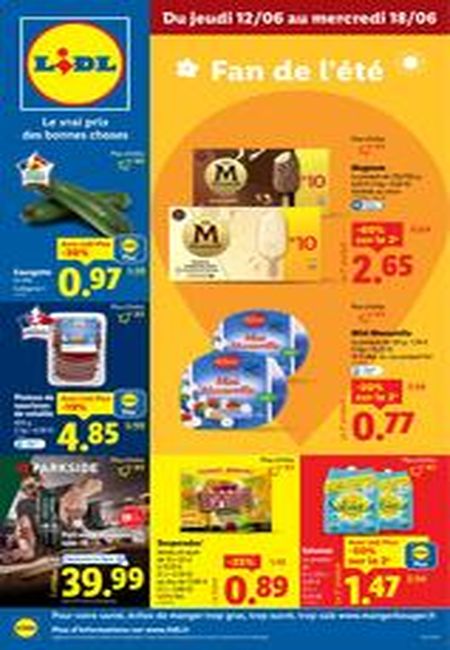 Catalogue Lidl 12/06/2025 – 18/06/2025