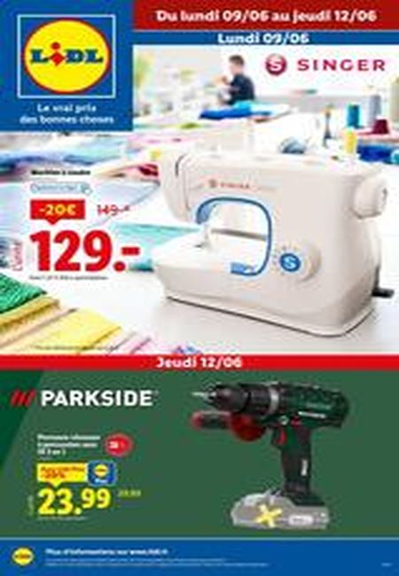Catalogue Lidl 09/06/2025 – 12/06/2025