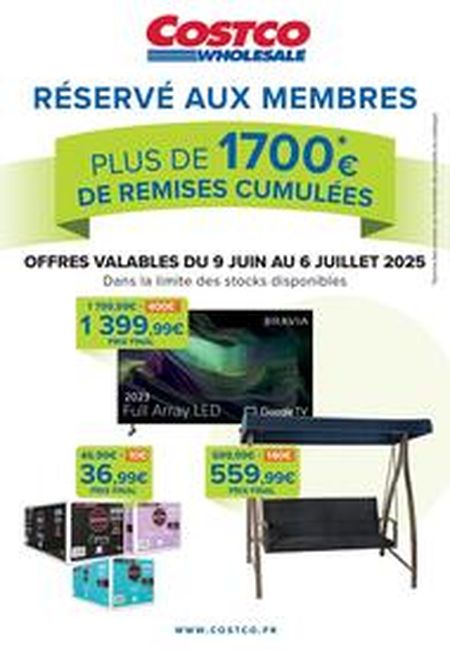 Catalogue Costco 09/06/2025 – 06/07/2025