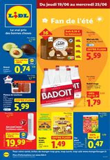 Catalogue Lidl 19/06/2025 – 25/06/2025