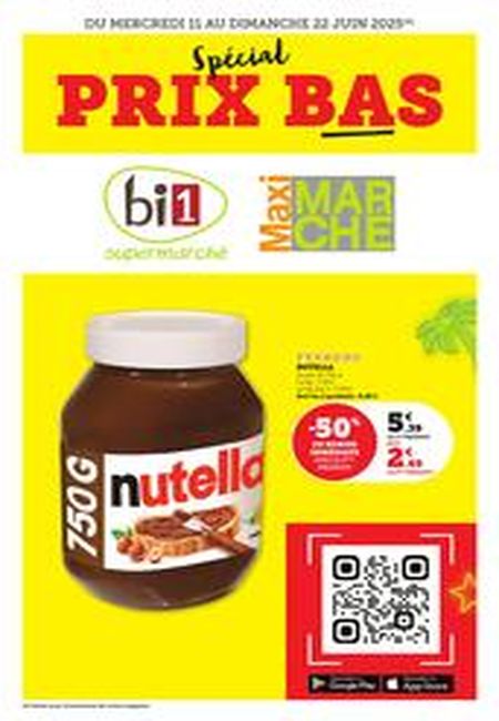 Catalogue Bi1 11/06/2025 – 22/06/2025
