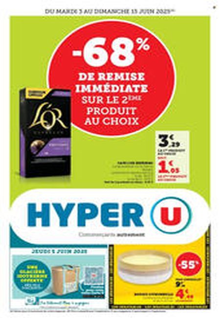 Catalogue Hyper U 03/06/2025 – 15/06/2025