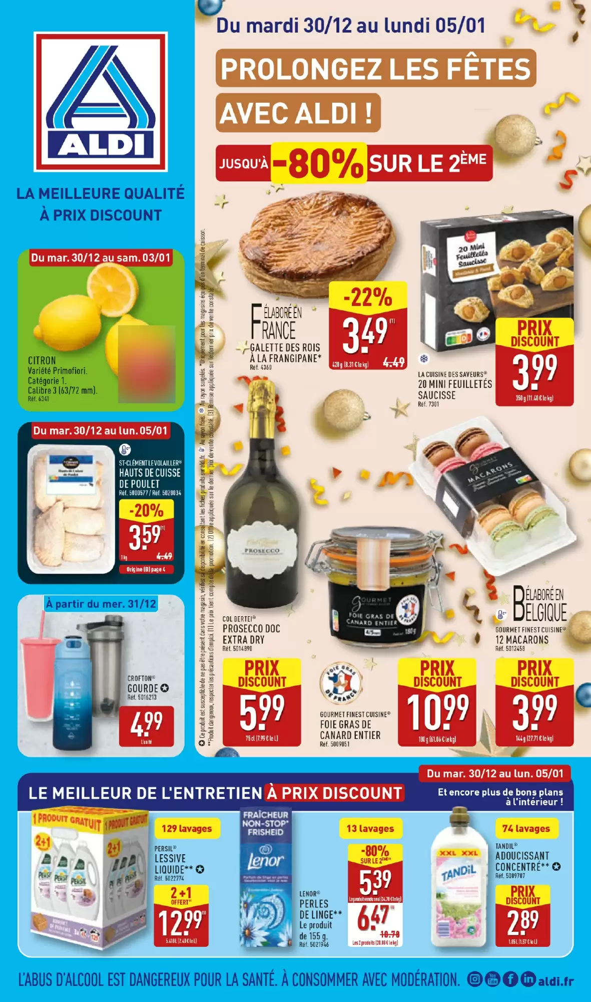 Catalogue ALDI 30/12/2025 – 05/01/2026