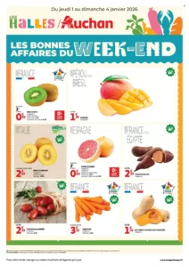 Catalogue Auchan 01/01/2026 – 04/01/2026