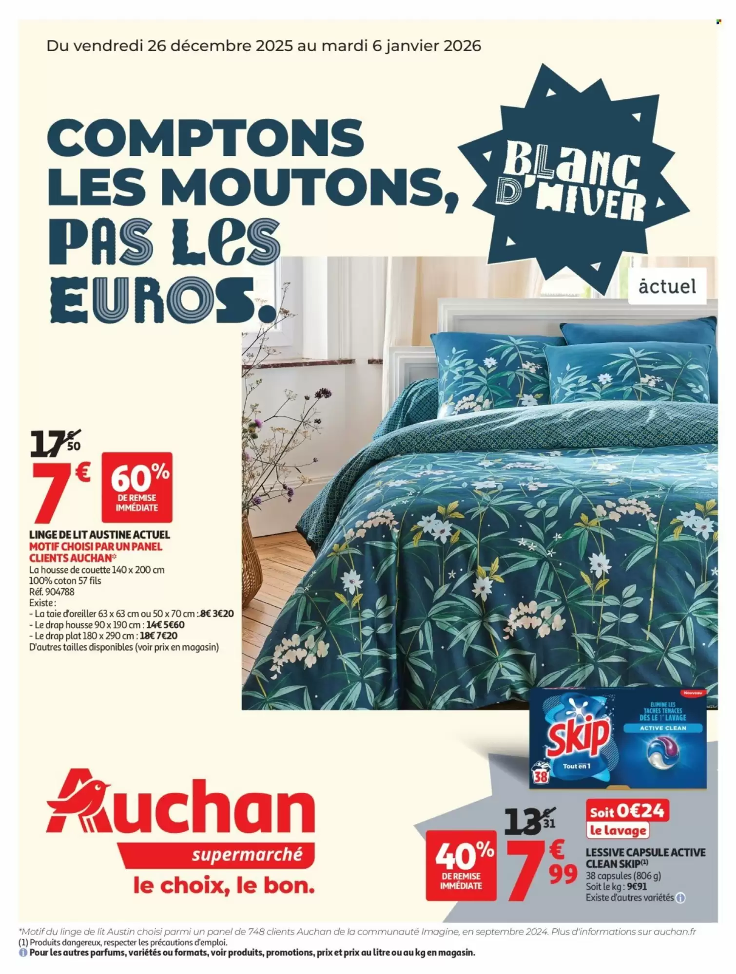 Catalogue Auchan Supermarch&eacute; 23/12/2025 – 30/12/2025