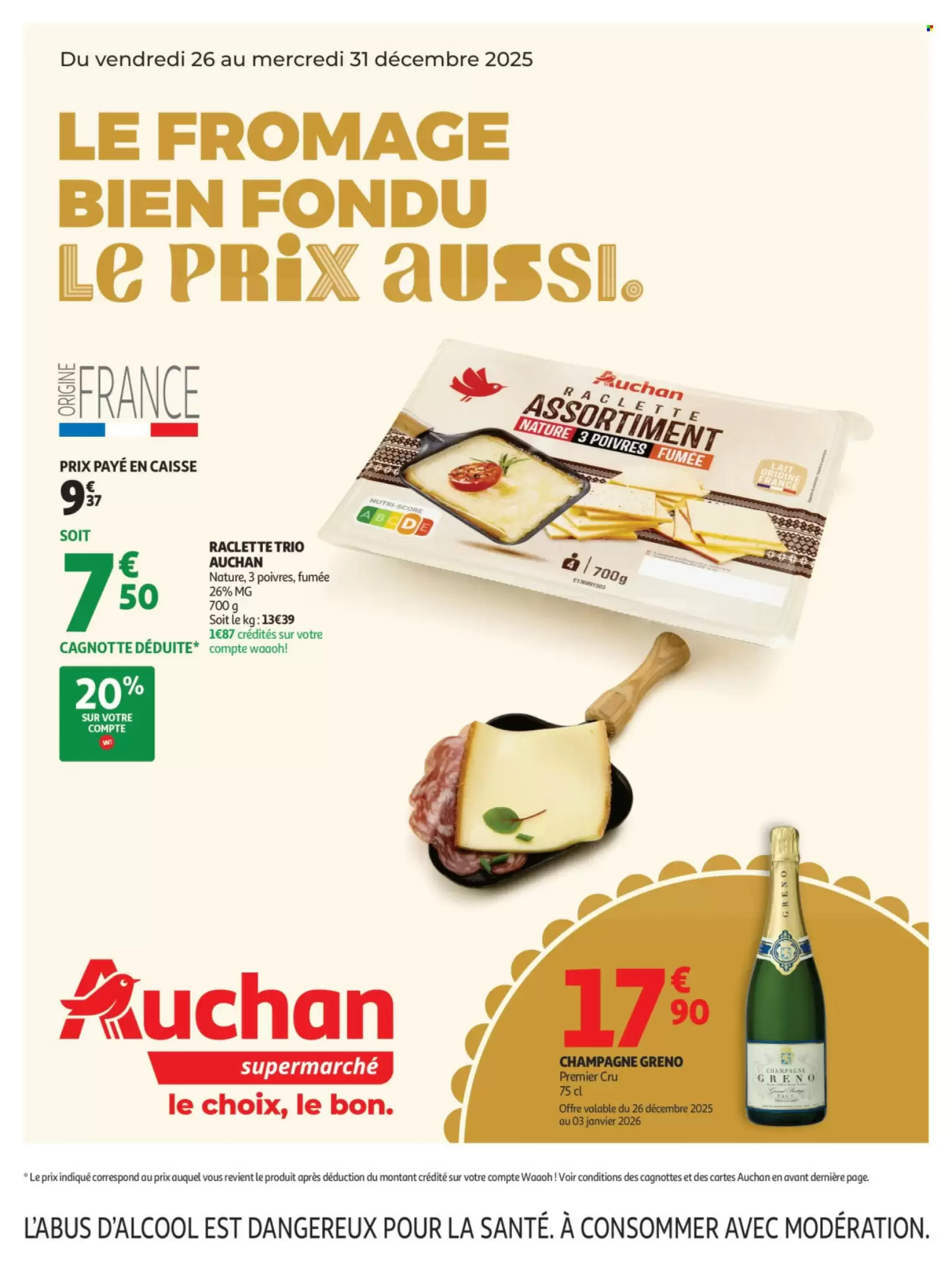 Catalogue Auchan Supermarch&eacute; 23/12/2025 – 30/12/2025