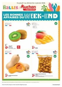 Catalogue Auchan Supermarch&eacute; 01/01/2026 – 04/01/2026