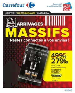 Catalogue Carrefour 07/01/2026 – 26/01/2026