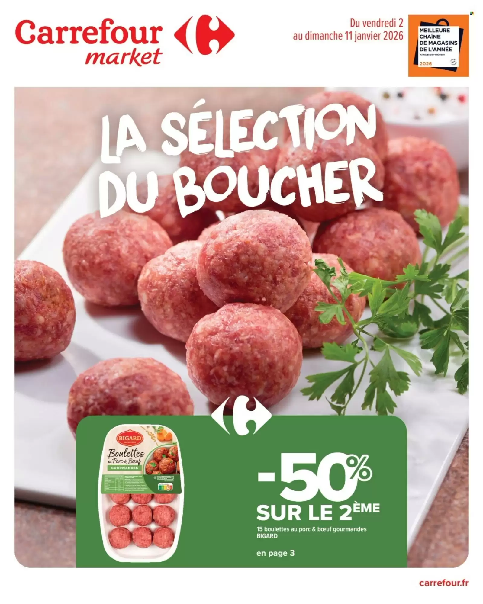 Catalogue Carrefour Market 02/01/2026 – 11/01/2026
