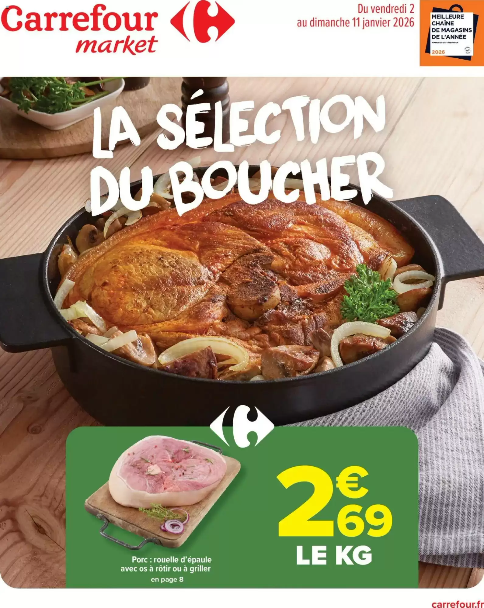 Catalogue Carrefour Market 02/01/2026 – 12/01/2026