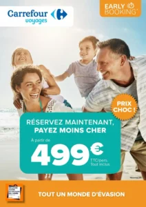 Catalogue Carrefour Voyages 05/01/2026 – 18/01/2026
