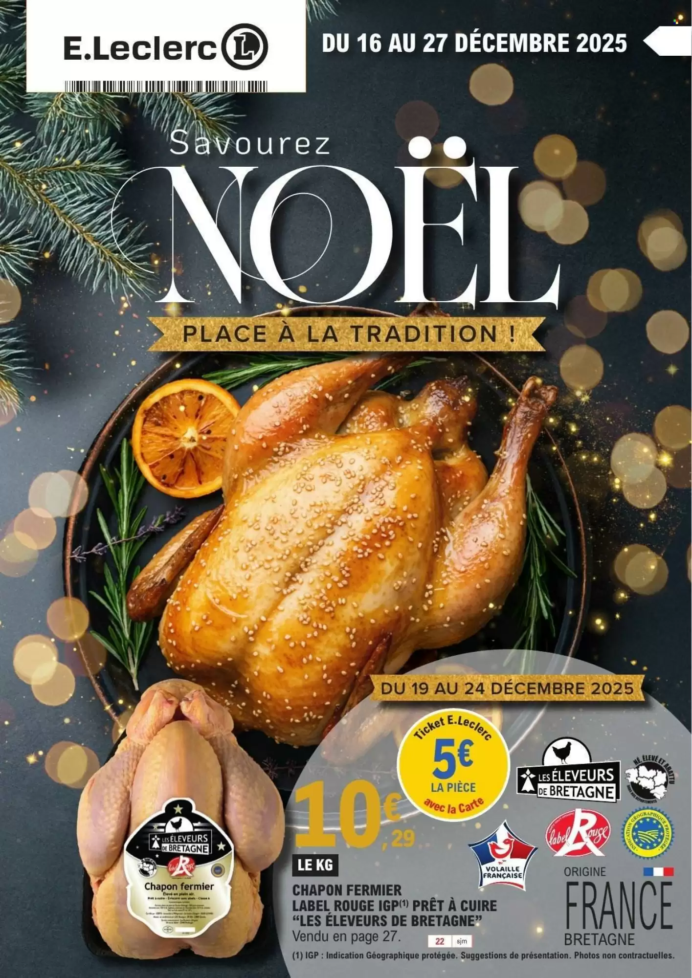 Catalogue E.Leclerc 16/12/2025 – 27/12/2025