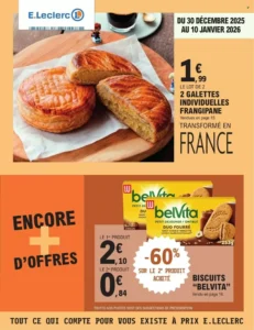 Catalogue E.Leclerc 30/12/2025 – 10/01/2026