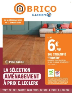 Catalogue E.Leclerc 30/12/2025 – 17/01/2026