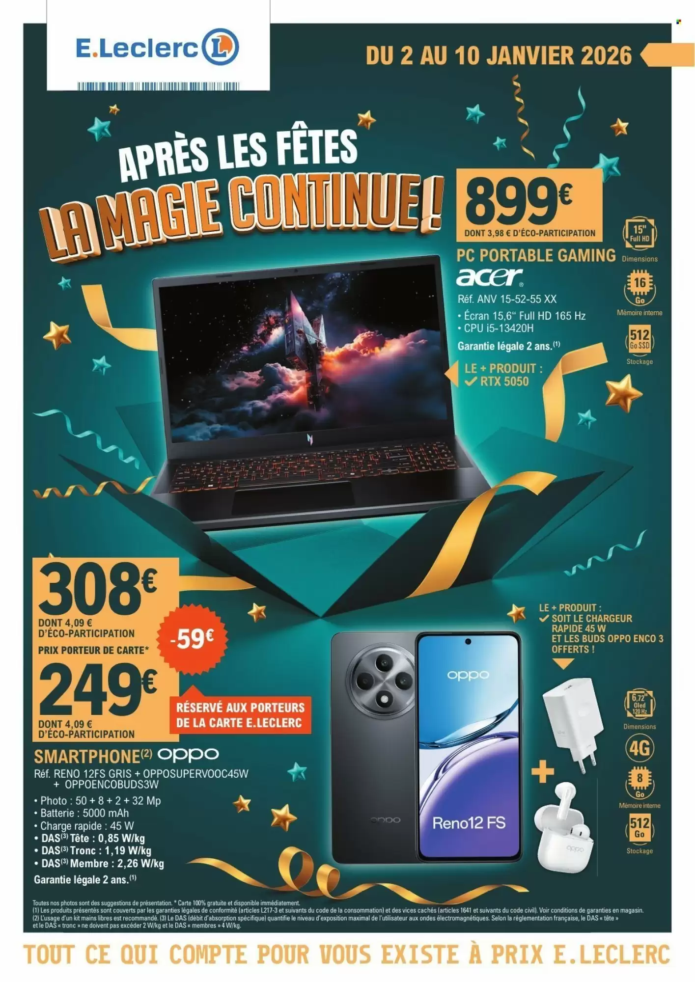 Catalogue E.Leclerc 02/01/2026 – 10/01/2026