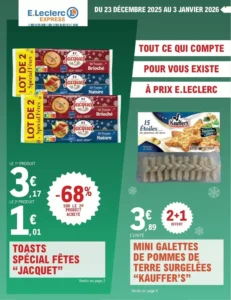 Catalogue E.Leclerc Express 23/12/2025 – 03/01/2026
