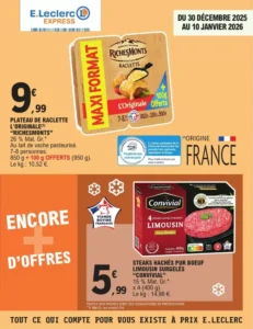 Catalogue E.Leclerc Express 30/12/2025 – 10/01/2026