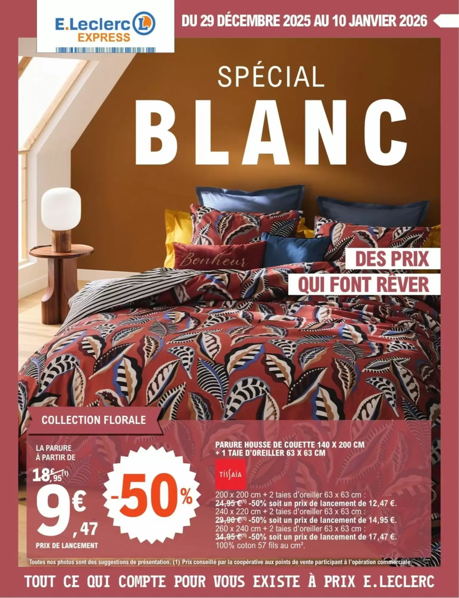 Catalogue E.Leclerc Express 29/12/2025 – 10/01/2026