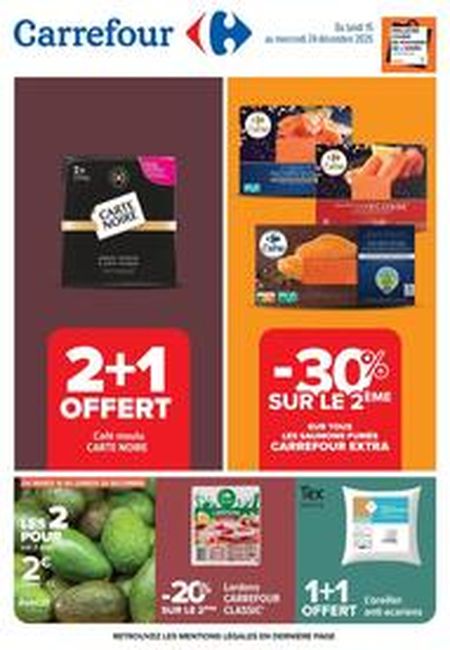 Catalogue Carrefour 15/12/2025 – 24/12/2025