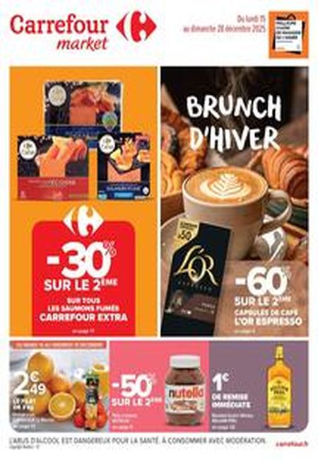 Catalogue Carrefour Market 15/12/2025 – 28/12/2025