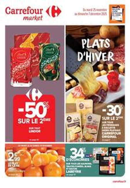 Catalogue Carrefour Market 25/12/2025 – 07/01/2026
