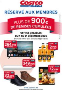 Catalogue Costco 01/12/2025 – 21/12/2025