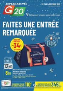 Catalogue G20 03/12/2025 – 14/12/2025