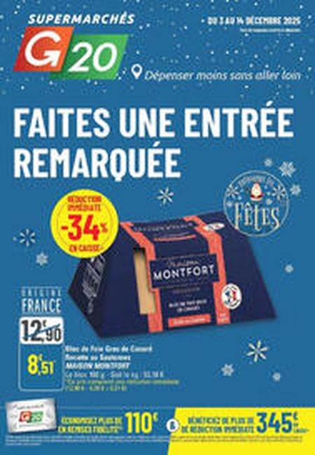 Catalogue G20 03/12/2025 – 14/12/2025