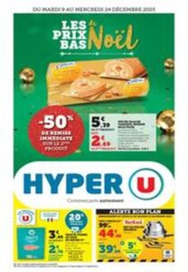Catalogue Hyper U 09/12/2025 – 24/12/2025