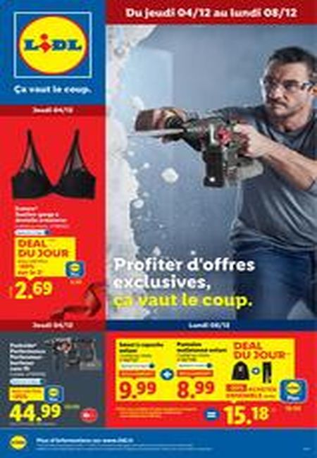 Catalogue Lidl 04/12/2025 – 08/12/2025