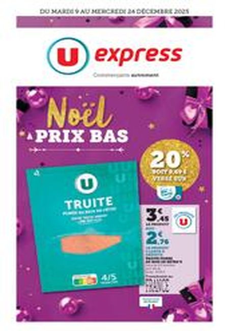 Catalogue U Express 09/12/2025 – 24/12/2025