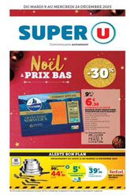 Catalogue Super U 09/12/2025 – 24/12/2025