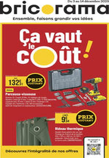 Catalogue Bricorama 03/12/2025 – 14/12/2025