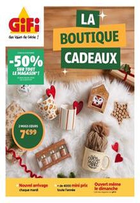 Catalogue Gifi 01/12/2025 – 08/12/2025