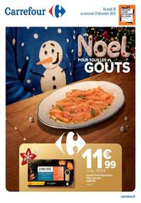 Catalogue Carrefour 18/12/2025 – 31/12/2025