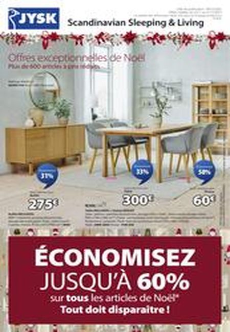 Catalogue JYSK 09/12/2025 – 31/12/2025