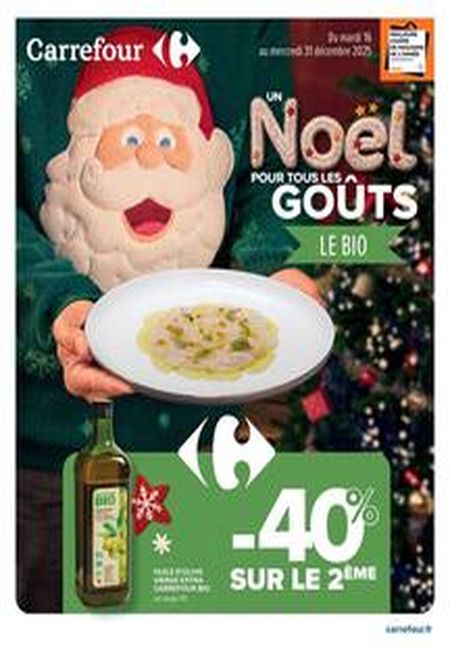 Catalogue Carrefour 16/12/2025 – 31/12/2025