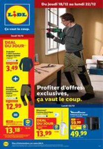 Catalogue Lidl 18/12/2025 – 22/12/2025