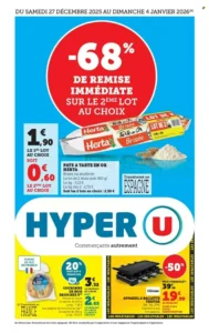 Catalogue Hyper U 27/12/2025 – 04/01/2026