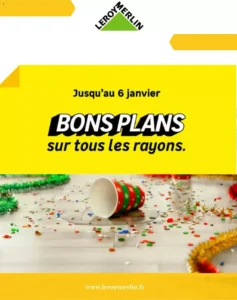 Catalogue Leroy Merlin 24/12/2025 – 06/01/2026