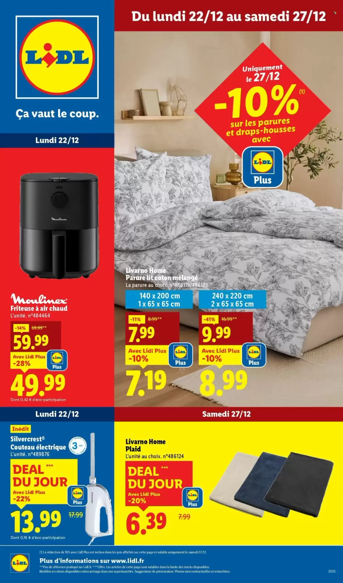 Catalogue Lidl 22/12/2025 – 27/12/2025